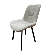 Chaise Tissu Gris Clair Robin