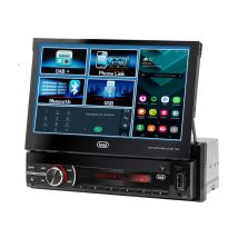 Trevi - Mdv 6380 Dab Sistema De Video Para Coche Con Pantalla Táctil De 7' Y Bluetooth, Negro