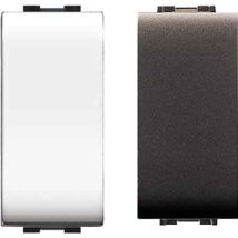 Elettrocanali – Protector de Cerradura Ciego Fruto Mylife – Módulo cubre marco ciego – Color Antracita