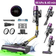Ultenic Aspirateur Balai Uw20 Mopper, 85kpa/60mins, Dual Greeneye, Grand Réservoir De 1.5l, Aspiration Et Lavage 2-en-1