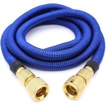 Mezheng - Garden Hose, Expandable Garden Water Hose, Flexible Retractable Hose With Metal Fittings For Watering/garden Cleaning/car Washing (2.5m)