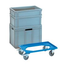 Fetra - Caja De Rodillos Trgf.250kg Pa-tires L605xw405mm Abs-ku.blau