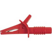 Crc/01 Sicherheits-abgreifklemme Steckanschluss 4 Mm Cat Ii 1000 V, Cat Iii 600 V Rot - Cliff