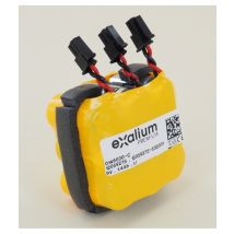 Exalium Premium – Triplo pacchetto 9V litio 0146030 per faro Kannad – Tipo di batteria: Litio – Tensione: 9V
