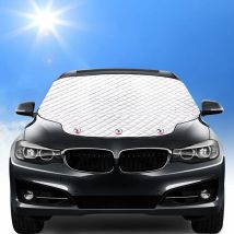Car Front Windshield, Magnetic Windshield Cover, Sun Shade Anti Frost Snow Anti Ice Uv Sun Protection Universal Folding For Car Suv(193 126cm)