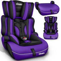 Kiduku - Silla De Coche, Crece Con El Niño, 9 Kg-36 Kg (1-12 Años), Grupo 1/2/3