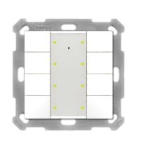 Mdt Be-ta55p4.g2 Bouton Poussoir Plus 55 Plus, 4 Vitesses, Blanc Pur Transparent