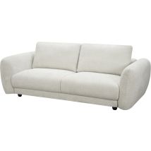Palozi Sofa - Canapé Droit En Tissu Chenille 'saint Germain S' - 3 Places - Beige