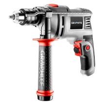 Taladro De Impacto De 550 W, Portabrocas Con Llave De 13 Mm, Velocidad De 0 A 3000 Min−¹, Maletín De Transporte.