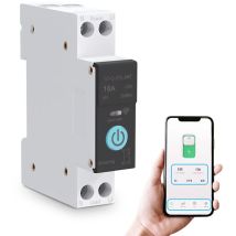 Interruttore Automatico Per Guida Din Interruttore Wifi Intelligente Telecomando Per Telefono Cellulare Wireless Funzione Di 3 Modalità Di 