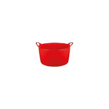 Flexibler Mehrzweckkorb 15l Rot – Aluminium Und Kunststoff