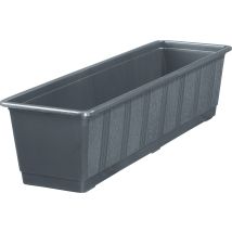 Geli - Blumenkasten Standard 60 Cm Anthrazit Pflanzkasten Blumenkübel Pflanzkübel