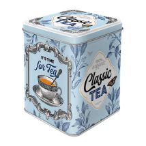 Boîte à thé Classic Tea – Accessoire de cuisine – bleu pastel – Nostalgic Art