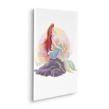 Komar Canvasbild Disney Ariel Sunrise - 60 X 40 Cm - Bild Auf Keilrahmen - Für Kinderzimmer