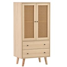 Soges Sideboard-kommode Mit Türen Und Schubladen Großer Stauraum 60 Cm Breit