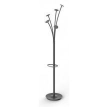 Alba Klassischer Kleiderständer Schwarz 187 Cm Metall
