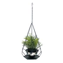 Pot De Fleurs Intérieur Métal Mur Plantes Suspendues 59 Cm 96095 S Avec Pot 6 Coins Pendentif Pour Plantes Pendentif Pour Fleurs Pot De Fleurs Pot 