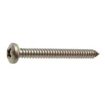 Tornillo Euromarine Din 7981 Acero Inoxidable 3.5 Mm 19 Mm