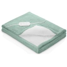 Coperta Riscaldante Reversibile - Medisana - Hb 417 - 120 W - 9 Impostazioni - 180 X 130 Cm - Verde