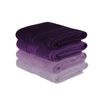 Set Di Strofinacci Da Cucina Set Light Lilac Lilac Viola Dark Viola