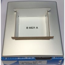 Arnould - 22720 - Light Series - 1-position Plate - Light Metal Gray