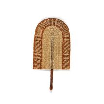 Andrea House Ax21096 Abanico Pared Seagrass Marrón 26x50 - Ref: Ax21096