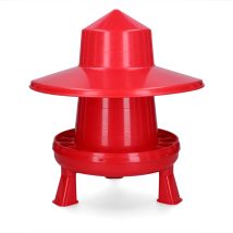 Poultry Feeder Gaun 4 Kg Kunststoff Rot