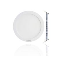 Roblan - Downlight Led Empotrable Circular Extrafino Slim De 3000k - 18w