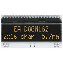 Display Visions - 7-segment-anzeige 5.57 Mm 3.3 V, 5 V Ziffernanzahl: 2 Eadogm162s-a
