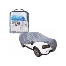Funda de protección para coche SUV – Poliéster impermeable – Color gris – Universal