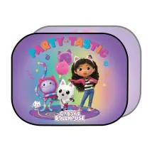 Coppia Tendine Parasole Laterali Auto "gabby Party" 44x35 Cm