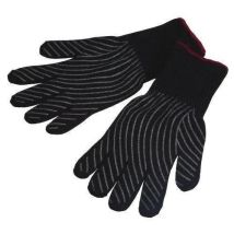 Aster Gants De Cuisson Professionnels Noir Résistants Chaleur