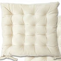 Emma Barclay - Le Chateau Velvet Seat Pad Cream