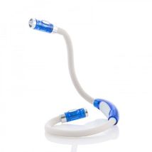Luz Led De Noche Para El Cuello Para Leer Libros, Funciona Con Pilas, Linterna Flexible