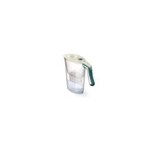 Laica – Caraffa filtrante C.Tosca 2,3L con 4 filtri BiFlux – Verde – Capacità acqua filtrata 1,2L – Ergonomica e lavabile in lavastoviglie