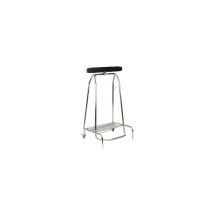 Aps - Müllsackständer 59 X 96 X 43 Cm (b X H X T) 120l Edelstahl Silber