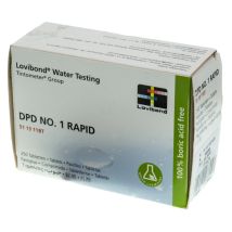 Acquavivastore - Caja Reactivo Dpd 1 Rapid Para Pooltester, 250 Uds. Lovibond