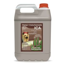 Ica Chpg19 - Shampoo Speciale Per Yorkshire Con Aloe Vera Ph Neutro, Pelliccia Morbida E Setosa, Con Fragranza Di Lavanda, 5 L