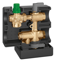 Gruppo Di Collegamento Per Unità Terminali Hvac. Dn 25, Campo Portata Funzionamento 0,30-3,00 Caleffi 149610 3h0 25