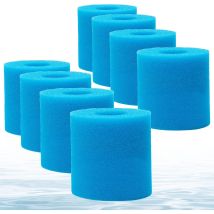 Stol - Filter Cartridges For Intex H Type, H Type Filter Sponge Reusable Washable Pool Filter For Swimming Pools,outdoor Garden.8 Pieces