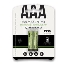 Tm Electron - Batteria R03 Tripla A - Aaa 900ma Capacità 1,2v Nimh - Blister 2 Unità