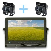 Kit Per La Vista Posteriore Yatek Display 10.1' Ahd + 2 Telecamere Di Parcheggio 1080p Yatek