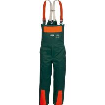 Pantaloni Con Protezione Da Taglio Konifere Taglia 52 Verde/arancione