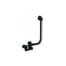 Automatischer Badewannenablauf Mit Kabel, 650mm, Schwarz