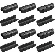 12 Pcs Serre Clips 25mm Clips Serre De Jardin Résistance Aux Températures Elevées Fixation Serre Durable Facile A Utiliser Pour Fixation Serre 
