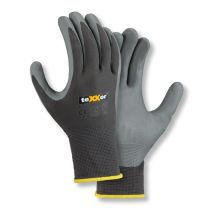Texxor Polyester-handschuhe Nitril Beschichtet, Grau/grau