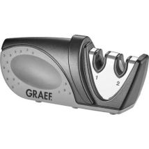 Graef Piccolo Afilador De Cuchillos Compacto Negro Y Gris