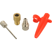 Fischer Adapter-set Für Luftpumpen 4 Stück Fahrradzubehör