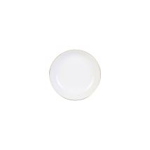 6 Assiette Creuse 21 Cm Blanche - Royal - Home Deco Factory - Cmp
