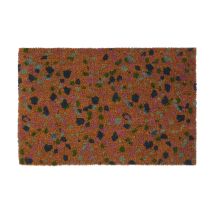 Wadiga – Premier Housewares Sustain Terazzo Doormat – Stylish Terazzo Design – Coir Fabric – Non-slip PVC Backing – Water-resistant